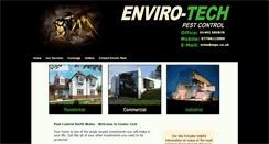 Desktop Screenshot of envirotechpestcontrol.co.uk